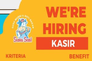 Susu Susi Segar Buka Loker Kasir Lulusan SMA dan SMK di Jakarta Selatan