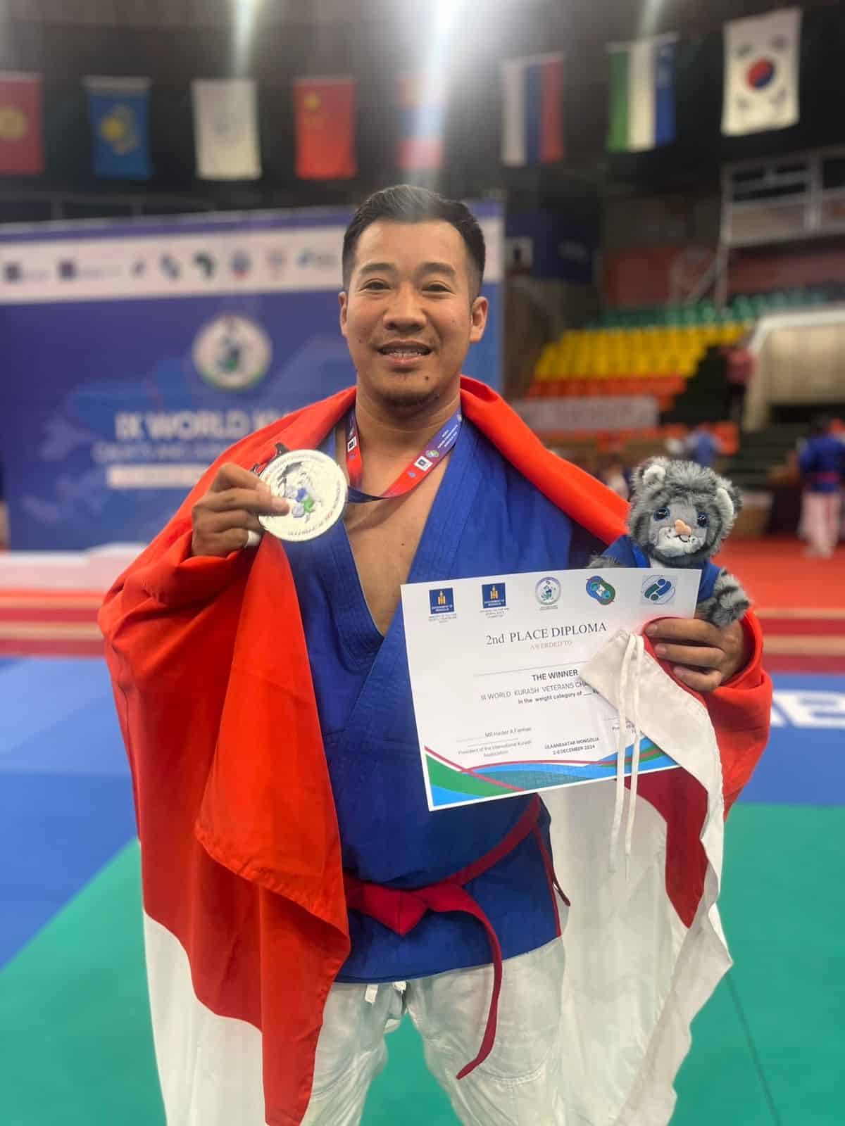 Atlet Kurash Indonesia M. Salim. (Ist)