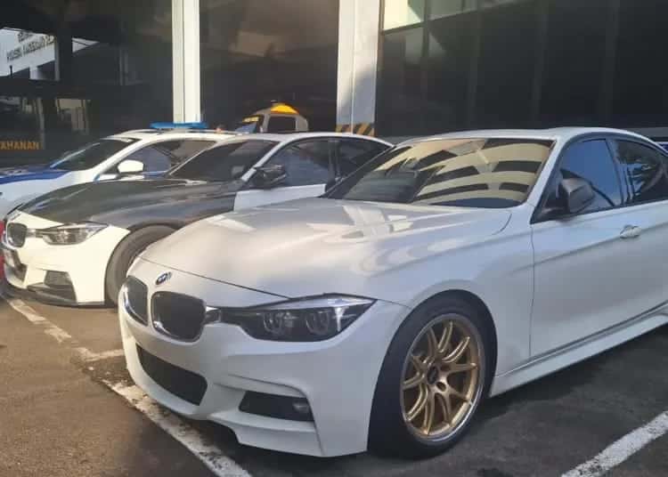 Digunakan Balap Liar Dua Mobil Mewah BMW Diamankan Polres Tangsel