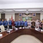 Tim BPK RI perwakilan Sumsel exit meeting bersama pj Bupati Muba. (Ist)