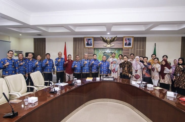Tim BPK RI perwakilan Sumsel exit meeting bersama pj Bupati Muba. (Ist)