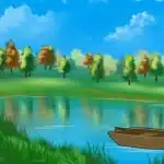 Ilustrasi Danau by; Pixabay