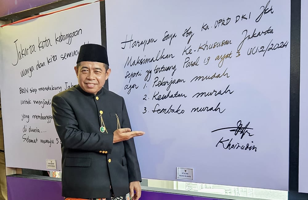 Ketua DPRD DKI Jakarta, Khoirudin (Ist)