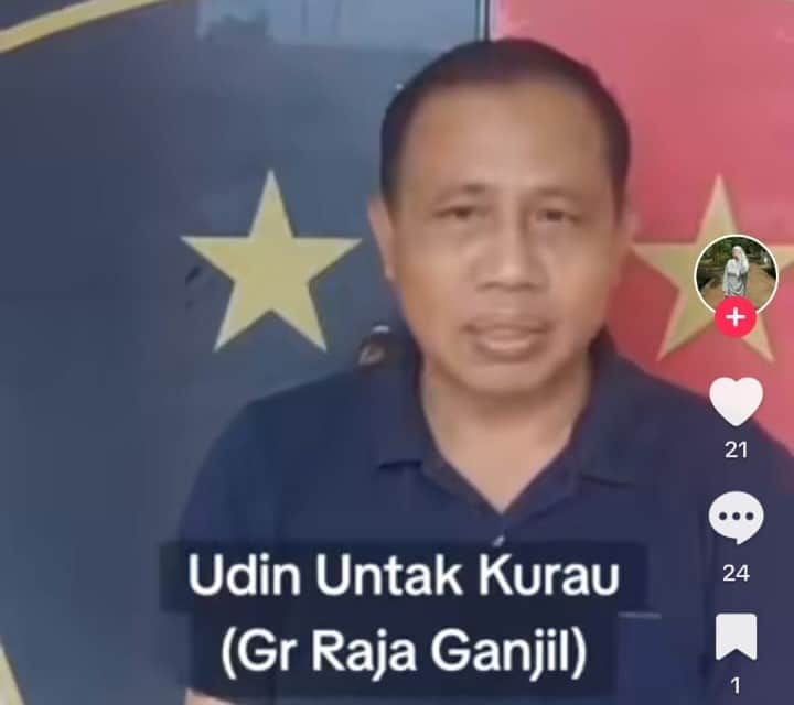Udin Untak Diamankan Polisi Usai Hina Abah Guru Sekumpul di TikTok