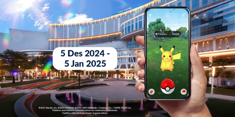 Pokemon Festival 2024, Tawarkan Pengalaman Liburan Akhir Tahun di Jakarta
