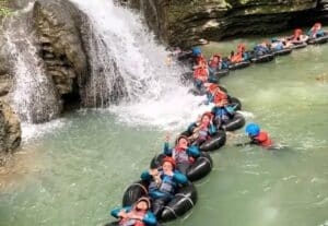 Body Rafting Green Canyon Pangandaran, Alternatif Tujuan Libur Nataru, Baca Juga Tips Istimewa Berwisata