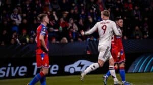 Hojlund Jadi Pahlawan, Manchester United Kalahkan Viktoria Plzen 2-1 di Liga Europa