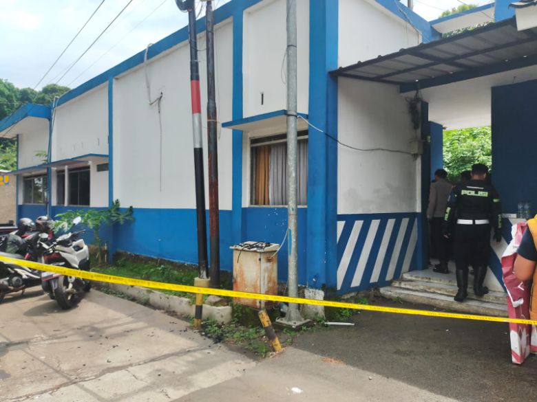 Bom Molotov Rusak Pos Polisi Polda Jabar di Letter U Gentong Tasikmalaya