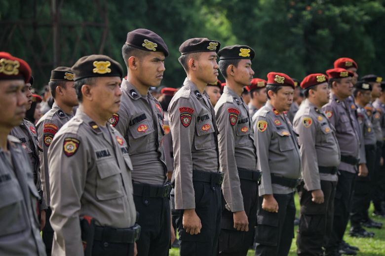 Polda Metro kerahkan 2.802 personel dalam rangka pengamanan pelantikan kepala daerah di Istana Negara hari ini. (Ist)