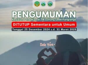 Pendaki Wajib Tahu, Pendakian Gunung Gede Pangrango Ditutup Sementara, sampai Kapan?