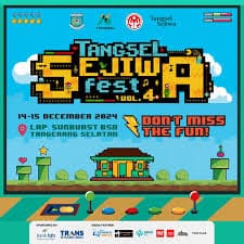 Tangsel Sejiwa Fest Vol.4 Digelar Hari Sabtu dan Minggu