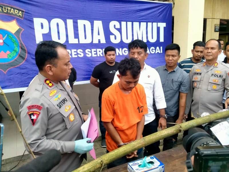 Pembunuh dan Pemerkosa Pelajar SMP di Sergai Terancam Hukuman Mati