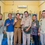 Panitia bersama Pertempuran Lima Hari Lima Malam di Palembang bersama bakso granat Mas Aziz dan SMAN 5 Palembang menggelar road show . (Ist)