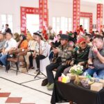 Pj. Wali Kota Palembang, Dr Cheka Virgowansyah resmi membuka Peringatan Pertempuran Lima Hari Lima Malam (P5H5M) di Palembang di Gedung Kesenian Palembang, Sabtu (28/12) sore.(Dimas)