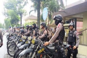 Pastikan Tahap Perhitungan Suara Aman, 800 Personel Satgasopswil Terus Masifkan Patroli