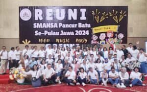 Alumni SMAN 1 Pancur Batu Sumatera Utara Reuni di Kemayoran Jakarta