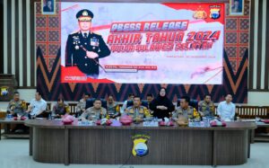 Kapolda Sulsel: Angka Kriminalitas Menurun di 2024