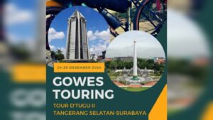 Tour D’Tugu II Tempuh Tugu Pamulang-Tugu Pahlawan Surabaya Dimulai Besok Selasa