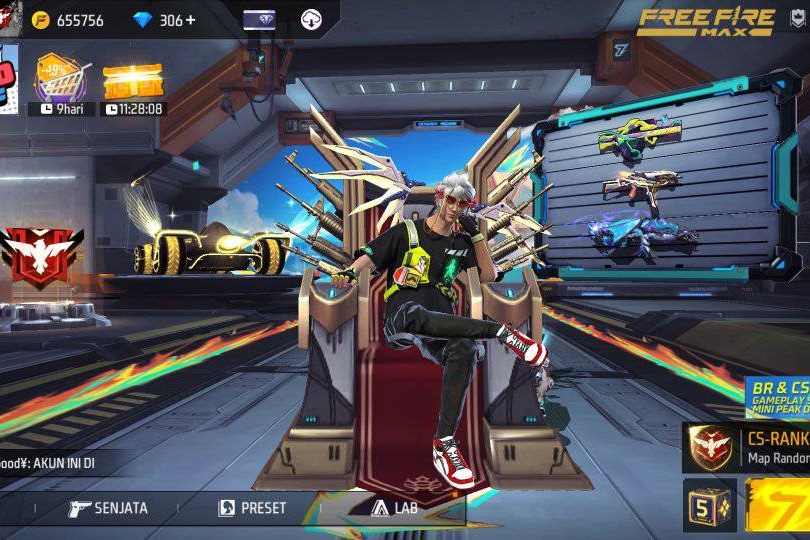 15 Akun FF Sultan Terbaru Hari Ini 1- 2 Januari 2025, Banyak Skin Weapon, Bundle, dan DM