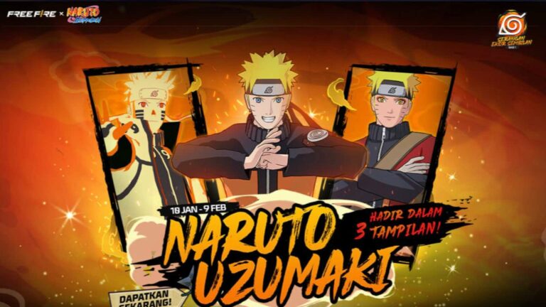 Berikut Kode Redeem Free Fire Terbaru Spesial Bundle Naruto Hari Ini, Rabu 15 Januari 2025 Tukarkan Secepatnya !