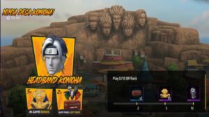 Begini Cara Mendapatkan Ikat Kepala Konoha di Free Fire x Naruto, Bertempur Seperti Ninja !