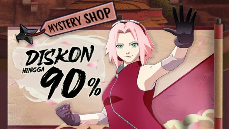 Begini Cara Dapat Bundle Sakura di Free Fire x Naruto yang Diskon Hingga 90 Persen !