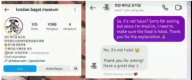 Viral, Nagita Slavina Makan Bagel Haram di Korea Selatan Tuai Kontroversi