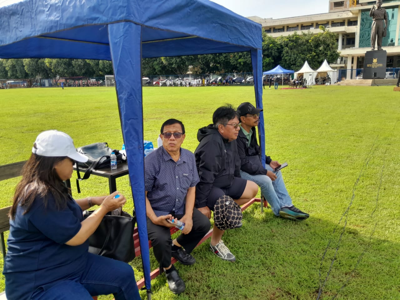 Ketua PWI Pusat Hendri CH Bangun juga memuji kinerja panitia dalam menggelar Liga U 17 Jakarta.(Ist)