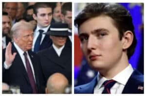 VIRAL! Barron Trump, Sang Pewaris Keluarga yang Jadi Sorotan di Pelantikan Kepresidenan