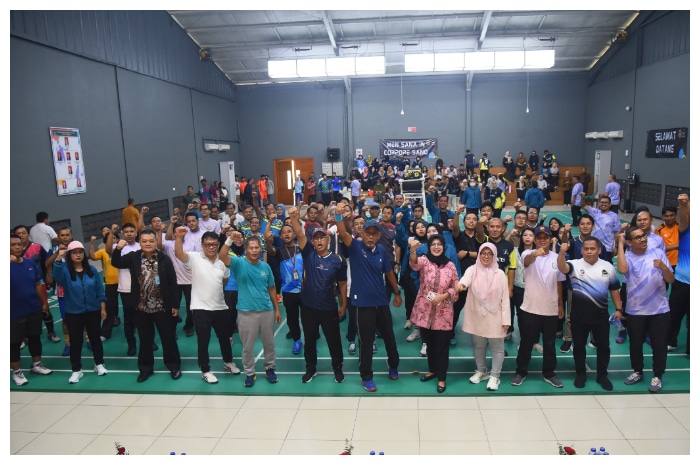 Korpri Setjen DPR RI Gelar Turnamen Bulutangkis untuk Perkuat Solidaritas Pegawai