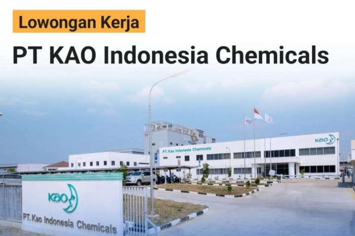 Fresh Graduate Merapat! PT KAO Indonesia Buka Loker 2 Posisi Sekaligus, Ini Syaratnya
