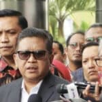 Sekjen PDIP Hasto Kristiyanto datangi KPK untuk menjalani pemeriksaan kedua. (Ist)