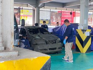 Puslabfor Polri dan Resmob Polda Metro Jaya Mulai Periksa Mobil Brigjen TNI Hendrawan Ostevan