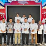 Gubernur Kalsel Muhidin menerima pengurus panitia HPN. (Ist)