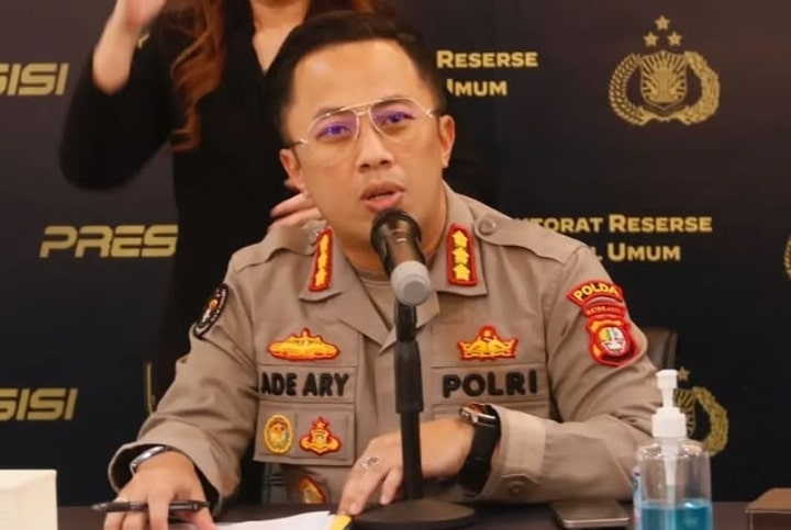 Kabid Humas Polda Metro Jaya, Kombes Ade Ary Syam Indradi. (Ist)