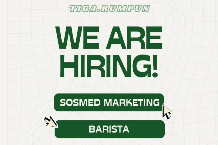 Kesempatan Tamatan SMA SMK! Tiga Rumpun Bandung Buka Loker 2 Posisi Sekaligus