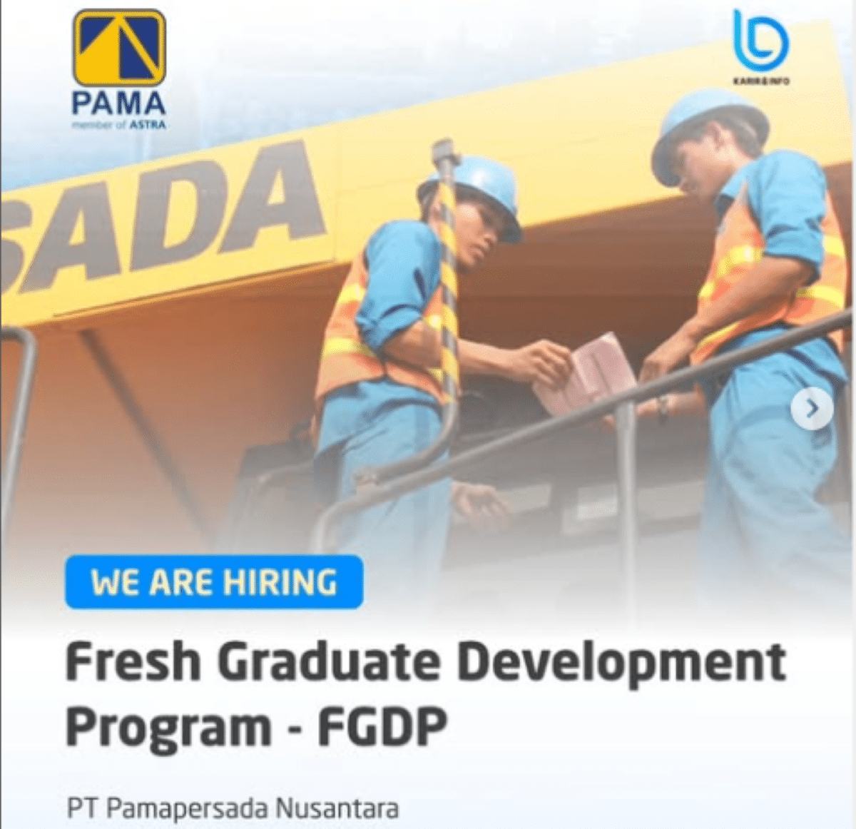 Loker Pamapersada Nusantara