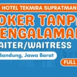 Lulusan SMA SMK Merapat! Hotel Tekmira Supratman Bandung Buka Loker Posisi Waiter