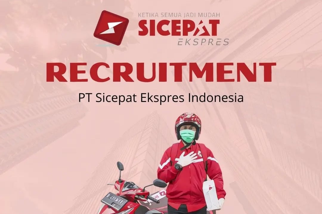 PT Sicepat Ekspres Buka Loker SMA dan SMK 3 Posisi di Jabodetabek