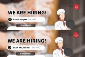 Tanpa Pengalaman Merapat! Kaikyo Bowl Bandung Buka Loker Buat Lulusan SMA dan SMK 2 Posisi