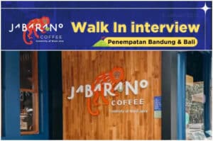 Walk In Interview! Jabarano Coffee Bandung dan Bali Buka Loker 7 Posisi Sekaligus