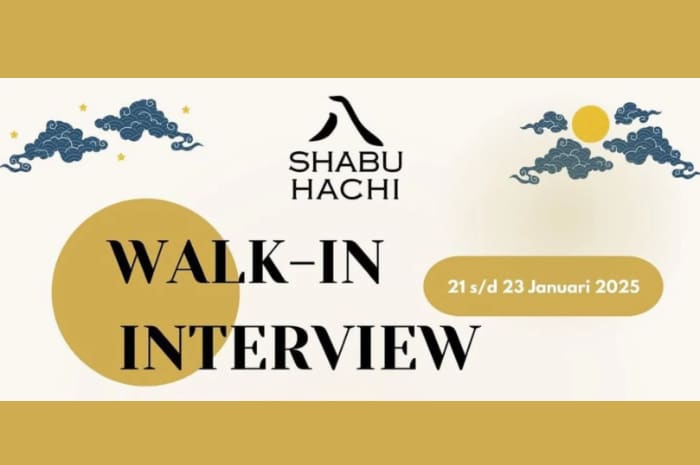 Walk In Interview! Shabu Hachi Bandung Buka Loker Besar-Besaran 19 Posisi Buat Lulusan SMA SMK