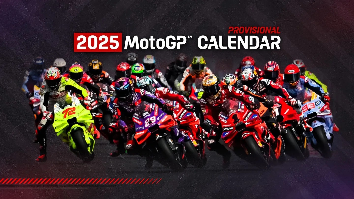 Jadwal Lengkap MotoGP 2025: Thailand Jadi Seri Pembuka dan Ada Sirkuit Baru !