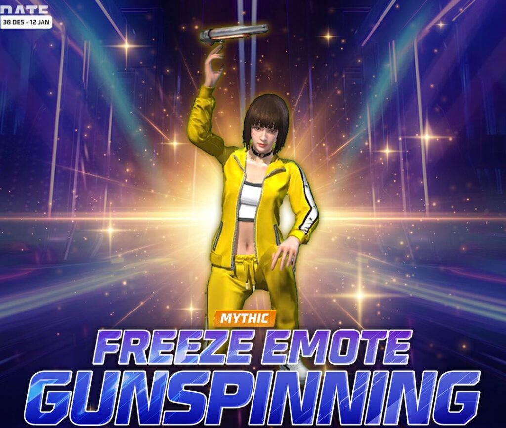 Begini Cara Mendapatkan Emote Free Fire Putar-Putar Senjata SG2 !