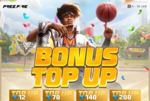 Top Up Bonus Free Fire Pekan Ini, Bisa Dapat Diamond Gratis dan Mythos Guns !