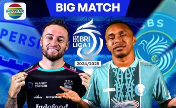 Jadwal BRI Liga 1 Pekan-18: PSBS Biak Vs Persib Kick Off Pukul 13.30 WIB, Disiarkan di Indosiar ?