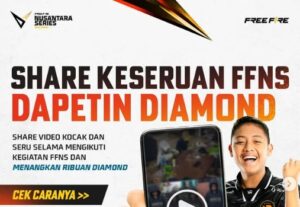 Begini Cara Mendapatkan Diamond Free Fire Gratis di Gelaran FFNS 2025 Spring, Ada 50-500 Diamond Gratis !