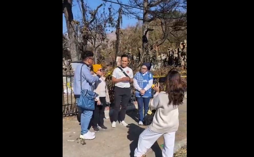 Viral ! Uya Kuya Kena Omel Warga Los Angeles Karena Buat Konten Depan Rumah yang Kebakaran