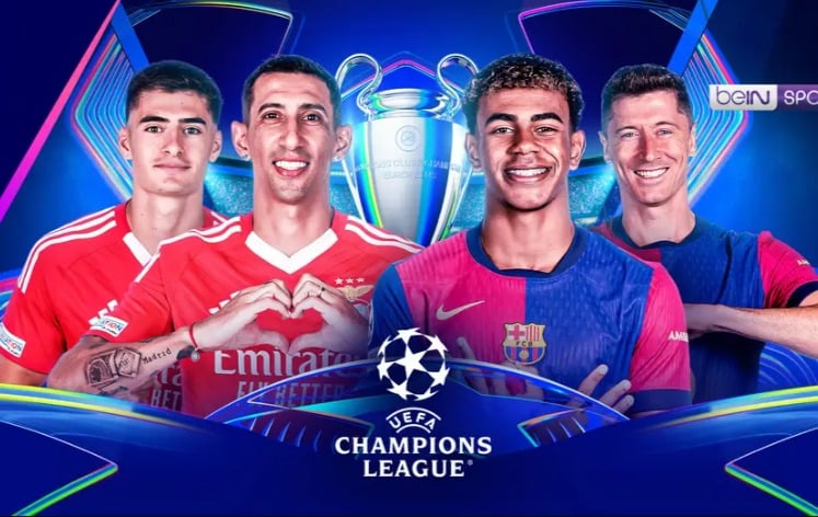 Live Streaming Champions League: Benfica vs Barcelona, Lamine Yamal Cetak Bisa Cetak Gol ?