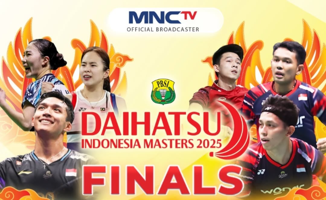 Live Streaming Final Indonesia Masters 2025: Jojo dan FajRi Diharapkan Raih Juara di Rumah Sendiri !